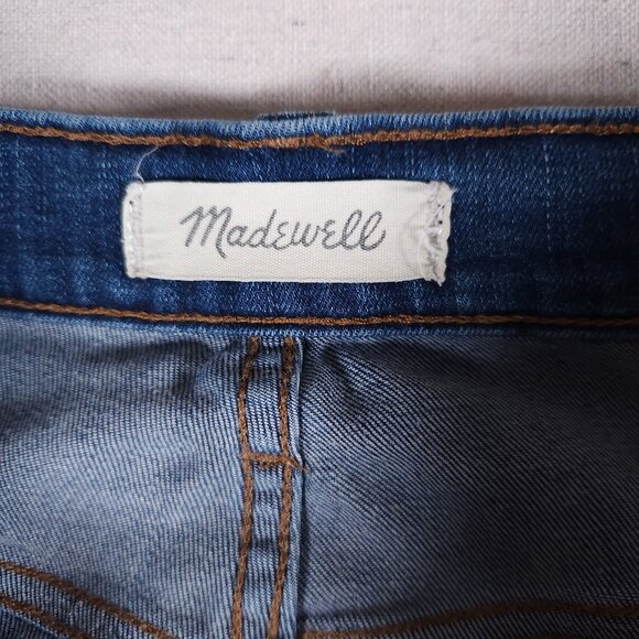 Madewell Skinny Jeans Womens 28 Blue Mid Rise Denim Classic Casual Core - Picture 3 of 15